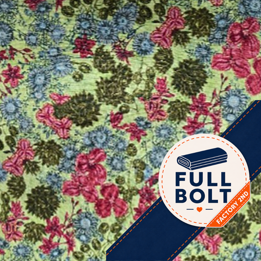 Aboriginal Art Daisies 11m Factory 2nd Fabric Bolt