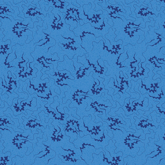 Miscellany - Cornelli Blender Blue 8m Fabric Bolt | Devonstone