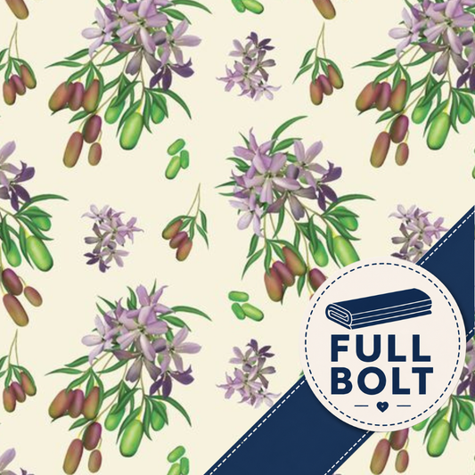 Orenda Joy Green 2 Australian Apple Berry 8m Fabric Bolt | Devonstone