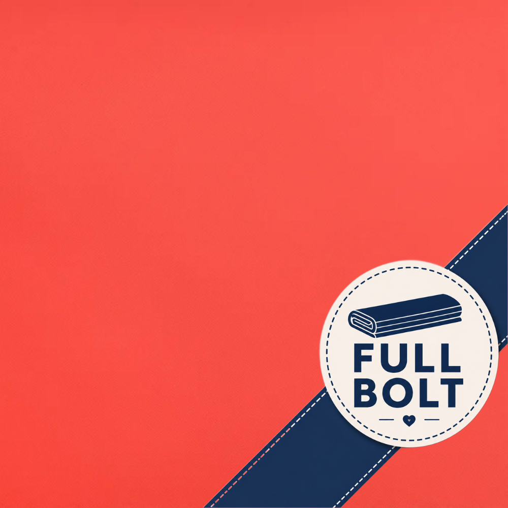 Devonstone Fashion Solids Warm Red DVF1012 10 metre fabric bolt